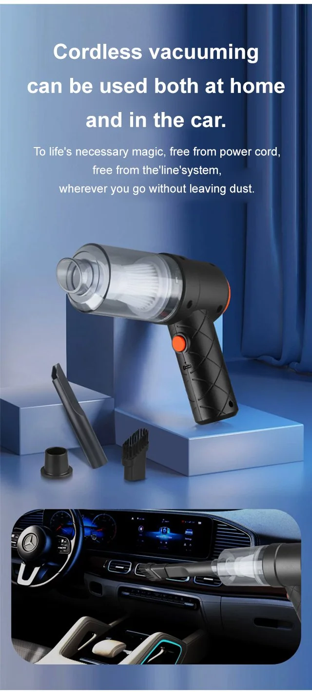 The price of the wireless car vacuum cleaner is reduced by 50%. Limited to 1,000 pieces. If you miss it today, you will have to wait another year.