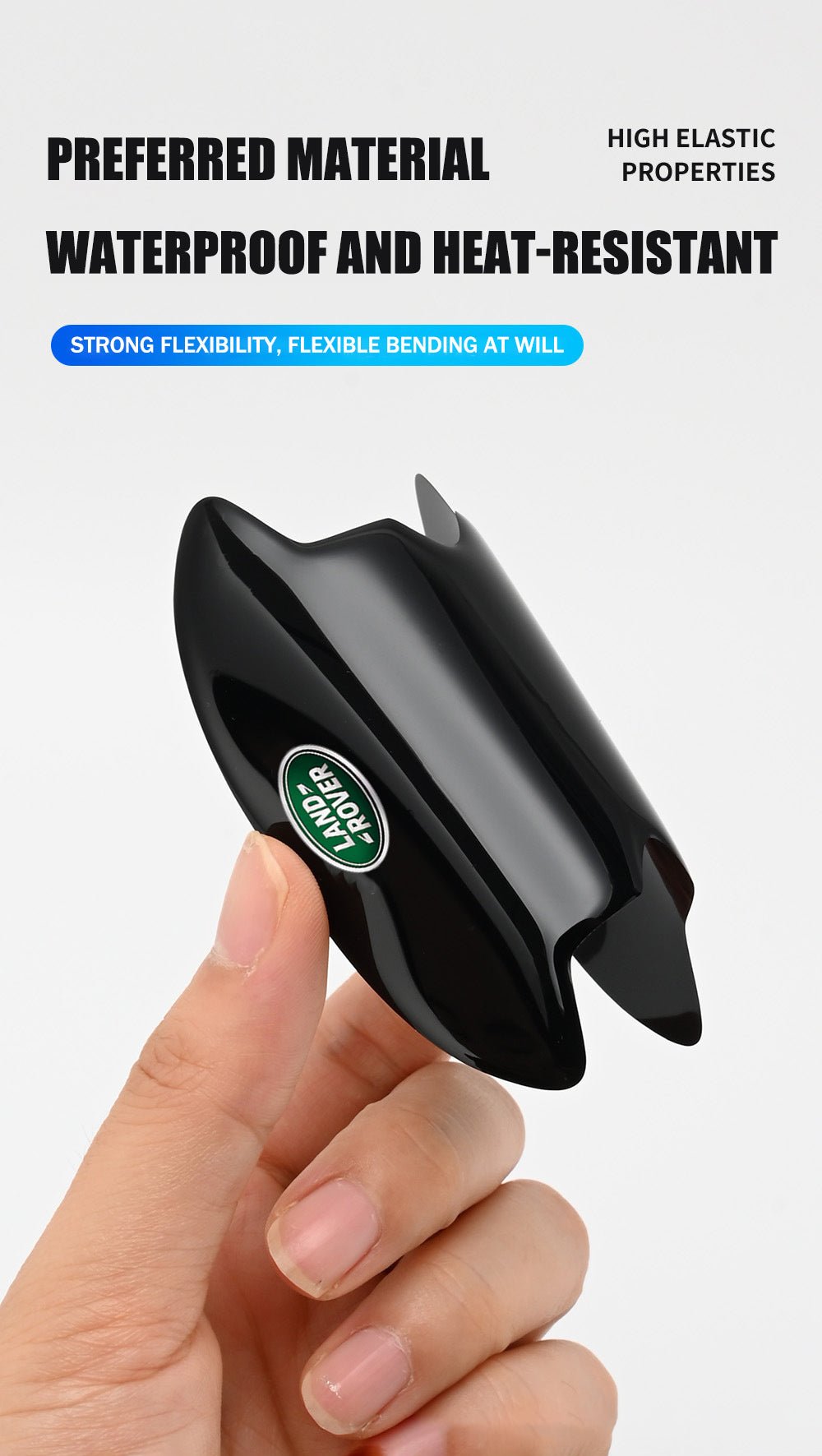 Car Door Bowl Protector Anti-collision Strip Anti-Scratch Sticker Decorative Products 8PCS