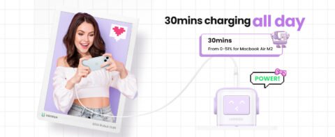 UGREEN Uno 65W USB C Charger. Nexode 3-Port GaN Fast Compact Wall Charger Block Type C Power Adapter for iPhone 16 Pro Max/15. MacBook. Galaxy S24 Ultra PPS45W. Pixel 9/8. Steam Deck. ROG Ally. Purple
